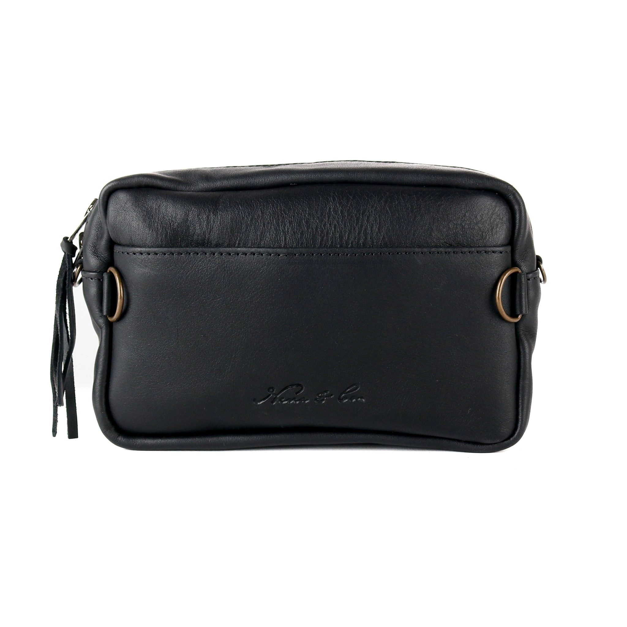 WANDER CROSSBODY BAG - H&S WHEAT - BLACK - NO. 15437