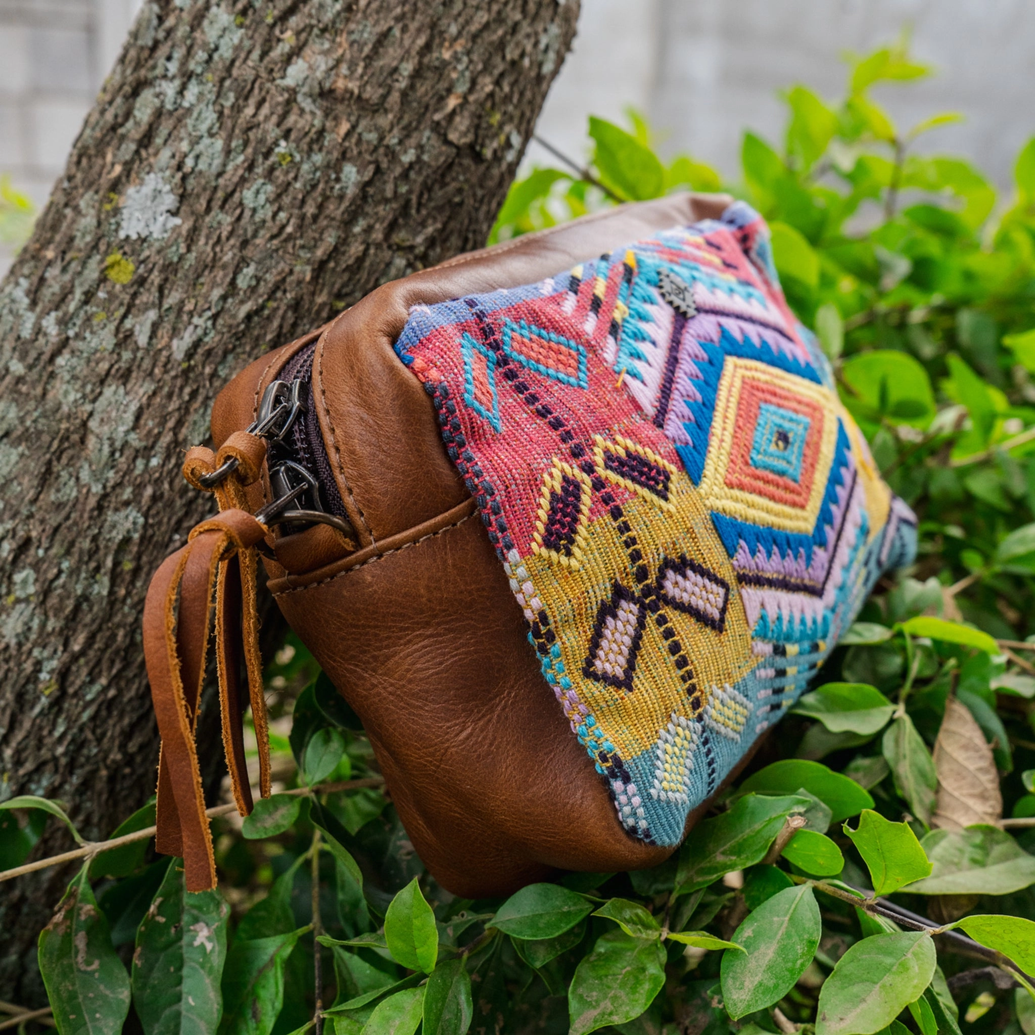 WANDER CROSSBODY BAG - H&S WHEAT - CAFE - NO. 15446