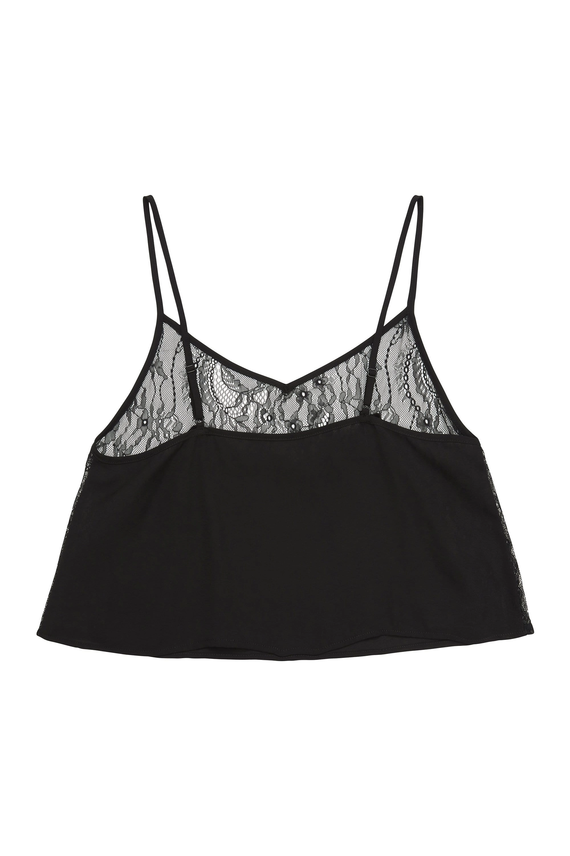 Wolf & Whistle Tessa Lace trim PJ set